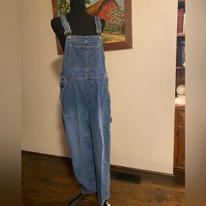 Gap industrial denim carpenter overalls size M